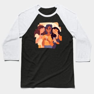 Best Friends For Ever Baseball T-Shirt